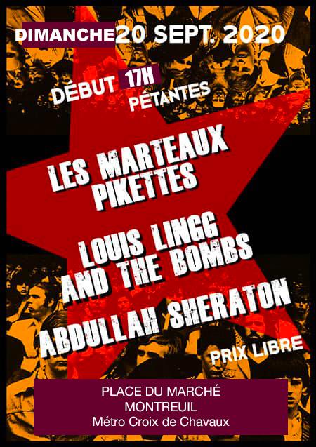 Les Marteaux Pikettes - Concert 20 septembre 2020