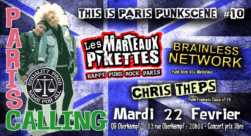 Les Marteaux Pikettes - Concert 22 février 2022