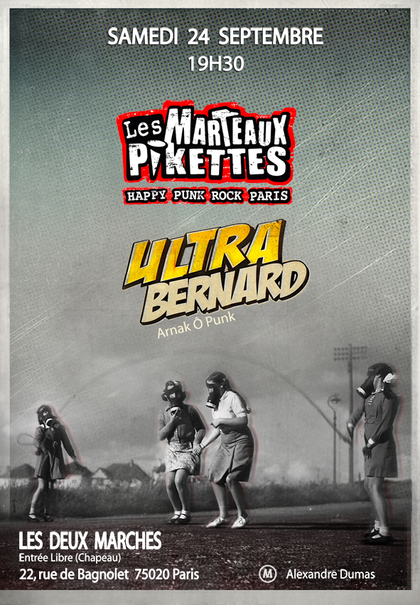 Les Marteaux Pikettes - Concert 24 septembre 2022