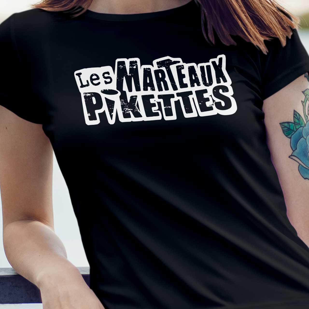 T shirt femme Marteaux Pikettes
